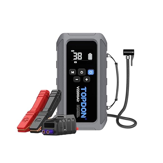 TOPDON V2200 Air Compressor and Jump Starter