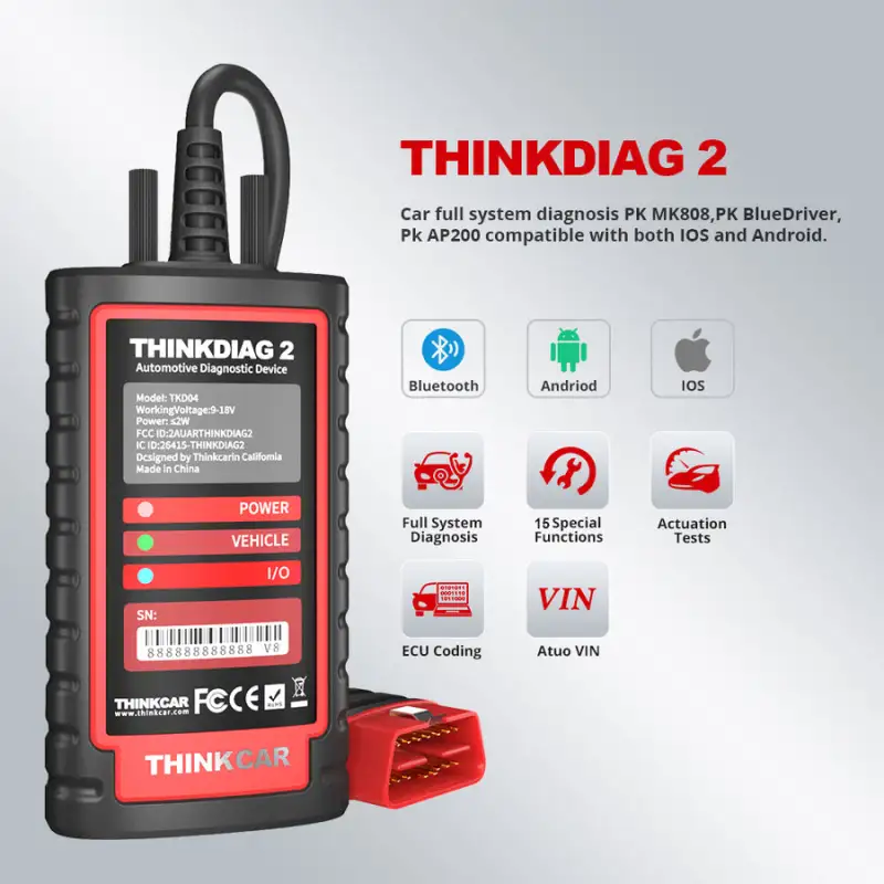 Thinkdiag 2 Dongle With 1 Year Update
